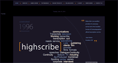 Desktop Screenshot of highscribe.com
